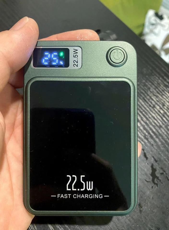 Raxoom Magsafe Magnetic Power Bank Wireless Charger 22.5W Fast Charging External Auxiliary Spare Battery - Image 2