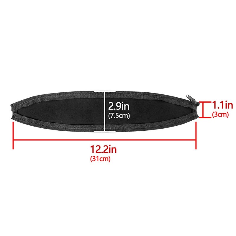 Geekria Geekria Flex Fabric Headband Cover Compatible with Bose Bose 700nc, nc700, 794297-0100 Noise Cancelling Headphones, Head Cushion Pad Protector, Replacement Repair Part, Sweat Cover (Black)  - Image 3