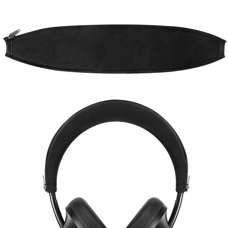 Geekria Geekria Flex Fabric Headband Cover Compatible with Bose Bose 700nc, nc700, 794297-0100 Noise Cancelling Headphones, Head Cushion Pad Protector, Replacement Repair Part, Sweat Cover (Black)  - Image 1