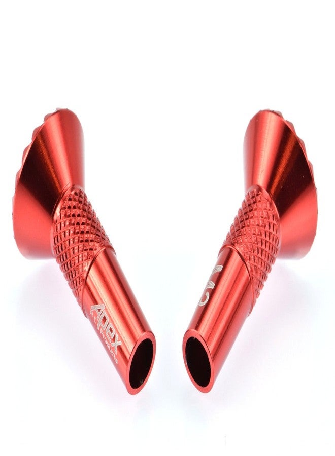 Apex RC Products Red Aluminum Futaba/Spektrum DX6 DX6i DX7S DX8 DX9 / Taranis X9DRC Transmitter Gimbal Stick Ends #1711 - Image 2