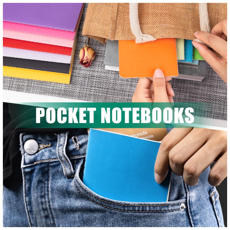 Lzerking Small Lined Notebooks Bulk 60 Packs Mini Journal Pocket Notepads Set Colorful Cover Notebooks Bulk Gifts for Kids 3.5 x 5.5 Inches, 30 Sheets/60 Pages - Image 5