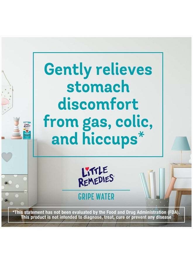 Little Remedies - Gripe Water, Colic & Gas Relief, Safe for Newborns, 4 Fl Oz (Pack of 3) - Image 1
