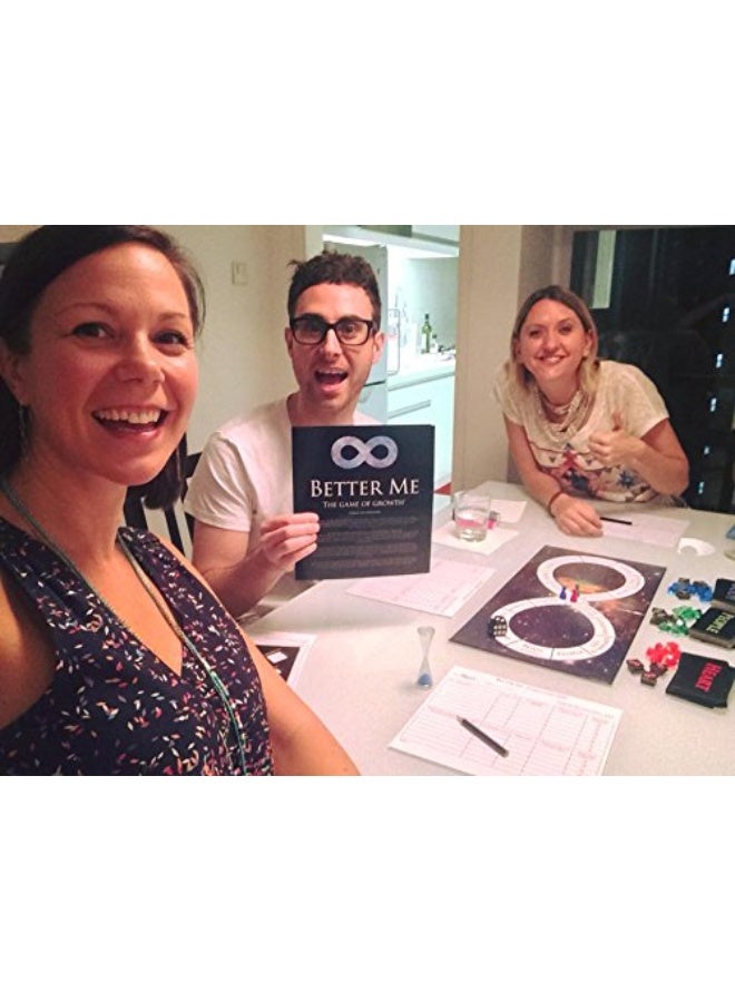 Better Me SelfImprovement Board Game Fun Connection for Couples Friends and Family Game Night Relationship Date Night Ideas Counseling and Group Therapy Goal Setting Accountability - Image 1