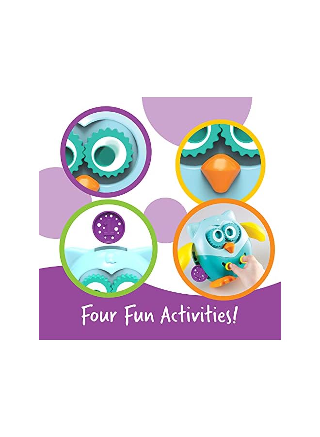 Learning Resources Resources Hoot The Fine Motor Owl, Color, Shapes And Number Development, Scissor Skills, 6 Pieces, Ages 18 Months + - Image 4