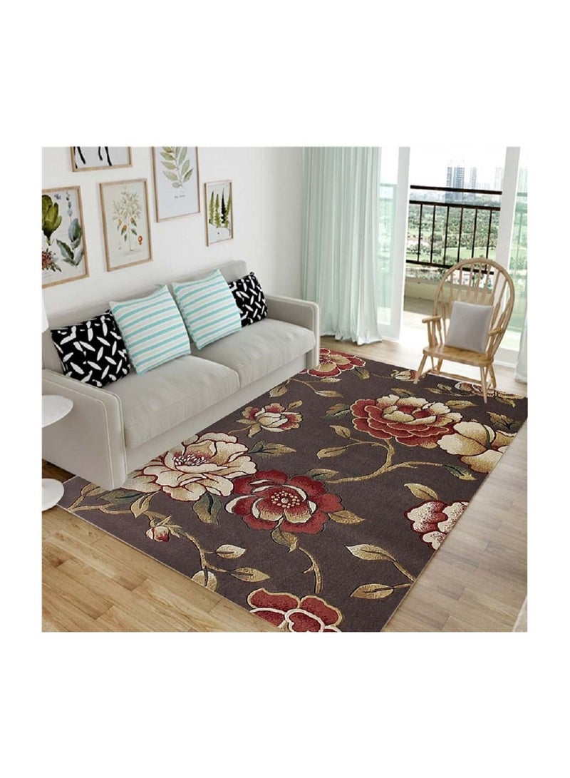 شاربدو سجادة ناعمة داخلية كبيرة الحجم منقوشة الأشعث 150 * 200 سم - Image 2