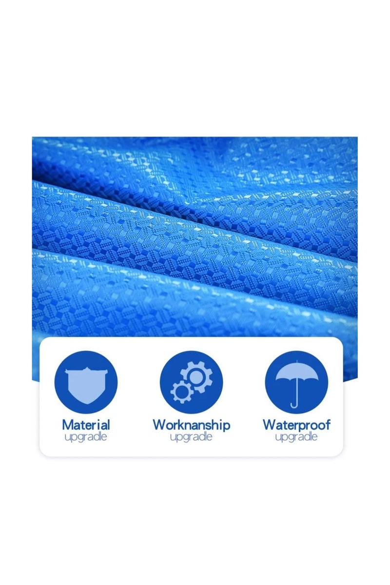 طقم غطاء تنظيف مكيف الهواء مع خرطوم تصريف - حجم كبير لصيانة مكيف الهواء المنفصل - Image 2