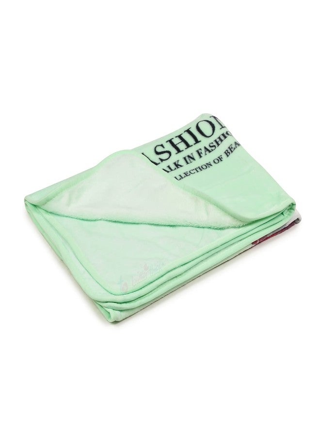Butterthief Embossed Double Layer Soft Baby Blankets (Multipurpose, Reversible) 100 CM X 140 CM - Image 3