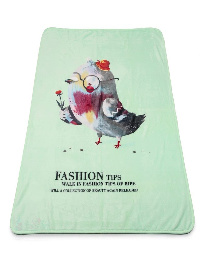 Butterthief Embossed Double Layer Soft Baby Blankets (Multipurpose, Reversible) 100 CM X 140 CM - Image 5