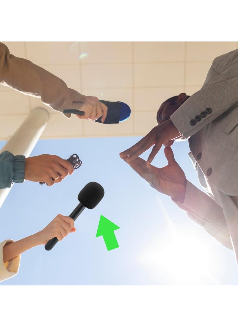 TIGER Handheld Mic Adapter Stand for Multiple Branded Wireless Transmitters – Interview Go Handle Stick with Cold Shoe Mount for Secure Mic Holding & Easy Setup – Ideal for Interviews, Filming & Live Events  - Image 4