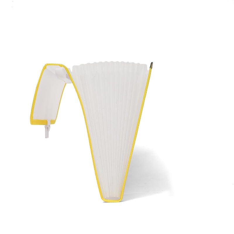 Neomate Expanding File Folder with Handle | 13-Pocket A4/FS Size Document and Certificate Organizer | Transparent Accordion Folder | Yellow - Image 3