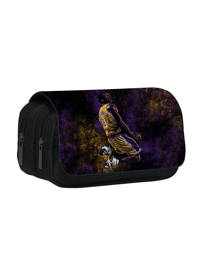 Loquat Kobe Bryant Multifunctional Pencil Case Multicolour - Image 1