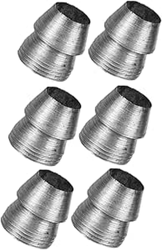HANABASS 6pcs Iron Handle Reinforcement for Outdoor Garden Projects - Image 1