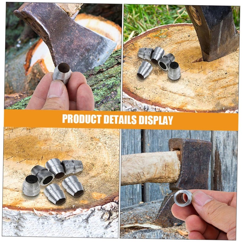 HANABASS 6pcs Iron Handle Reinforcement for Outdoor Garden Projects - Image 4