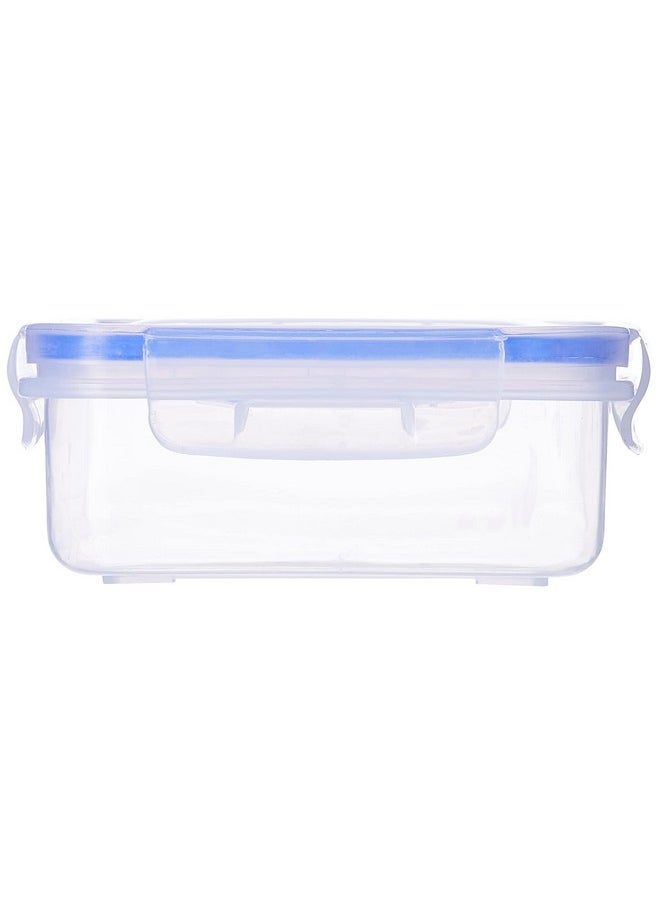 Aristo - Aristo Lock & Fresh 210 Plastic Storage Container For Storing Snacks, multipurpose use - 700 ML, Transparent Clear, medium (LOCK&FRESH210) (19 x 13 x 5.5cm) - Image 1
