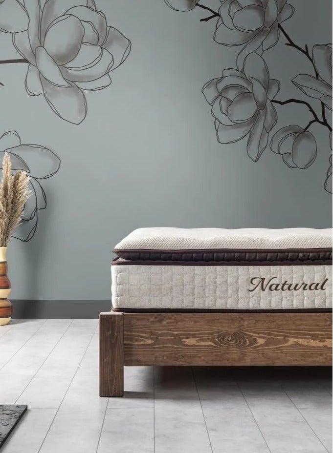 أمسى مرتبة ناتشورال - بوكت معزول لدعم الجسم وراحة متوازنة - مثالية للنوم العميق والهادئ بتصميم عصري - Image 5