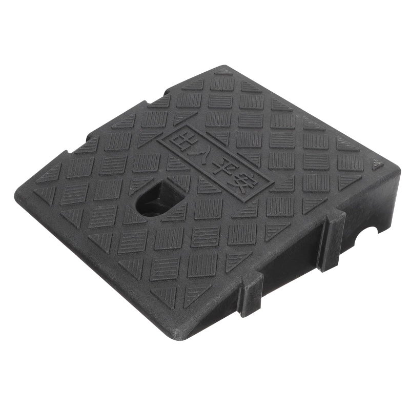 10 Pcs Plastic Threshold Ramp Mat Non Slip Curb Slope Pads For Driveway Patio Mobility Aid 25x27x7cm Outdoor Use - Image 2