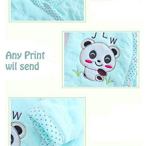 Fancy Walas New Born Baby Winter Wear - 2 Pcs 100% Cotton Solid Baby Boys Girls Unisex Suit, First Gift For New Born Clothing Set (0-6 months, Sky) - Image 4