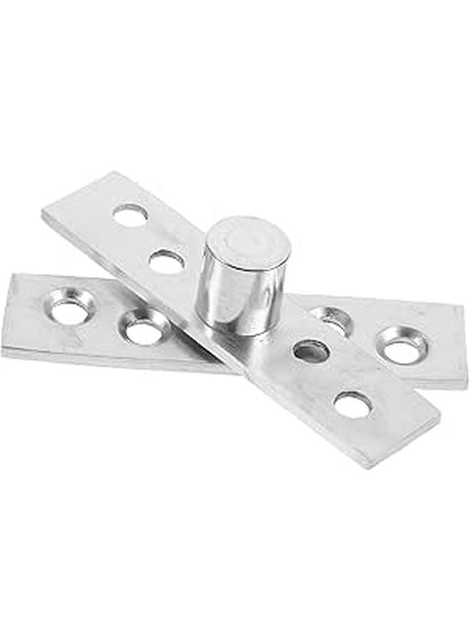 2Pcs Heavy Duty 360 Degree Hidden Door Pivot Hinges Stainless Steel Central Shaft - Image 1
