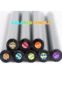 CMGTYYD Colored Pencils, 8 Colors Aesthetic Jumbo Colored Pencils for Adults, Sketching Pencils for Drawing, Multicolored Pencils for Art Drawing, Coloring, Pre-sharpened, School Supplies  - Image 5