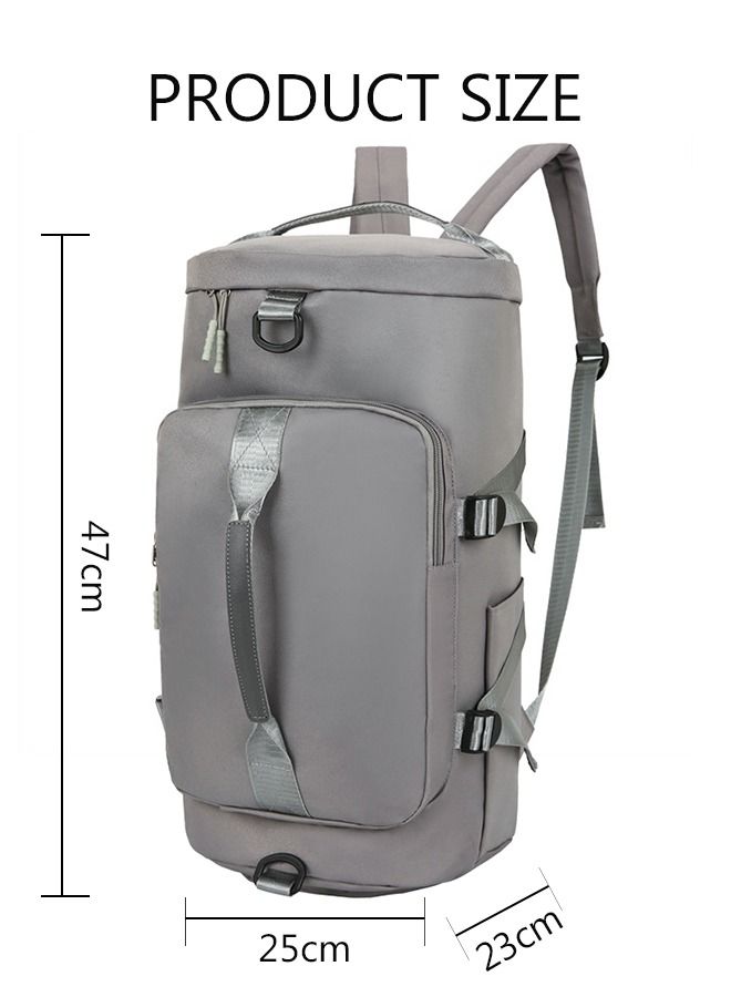 DUNISO Sports Gym Bag with Wet Pocket & Shoes Compartment, Weekender Overnight Bag for Travel Gym Yoga Travel Duffel Bag for Men and Women Lightweight - Image 4