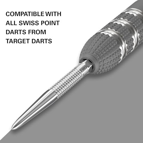 Target Darts Swiss Point GRD Silver 35mm Dart Points - Image 5