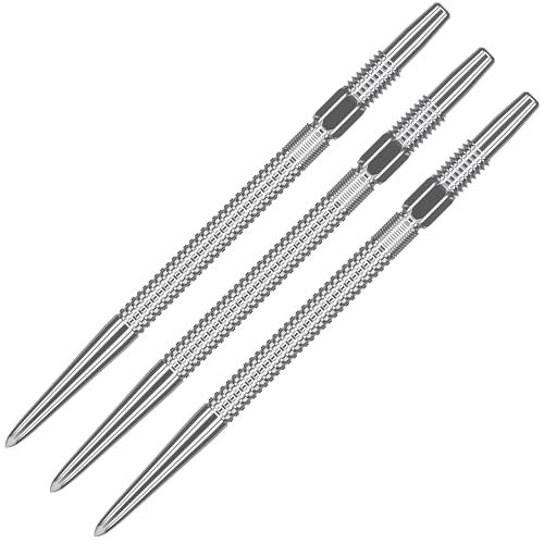 Target Darts Swiss Point GRD Silver 35mm Dart Points - Image 1