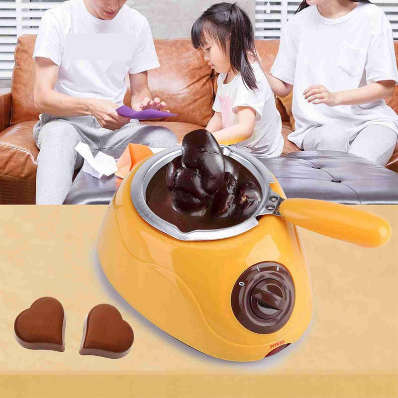 Electric Chocolate Melting Pot Adjustable Temperature Mini Fondue Warmer For Treats - Image 3