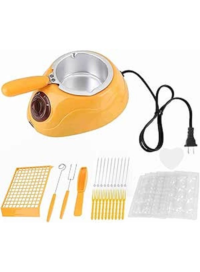 Electric Chocolate Melting Pot Adjustable Temperature Mini Fondue Warmer For Treats - Image 1