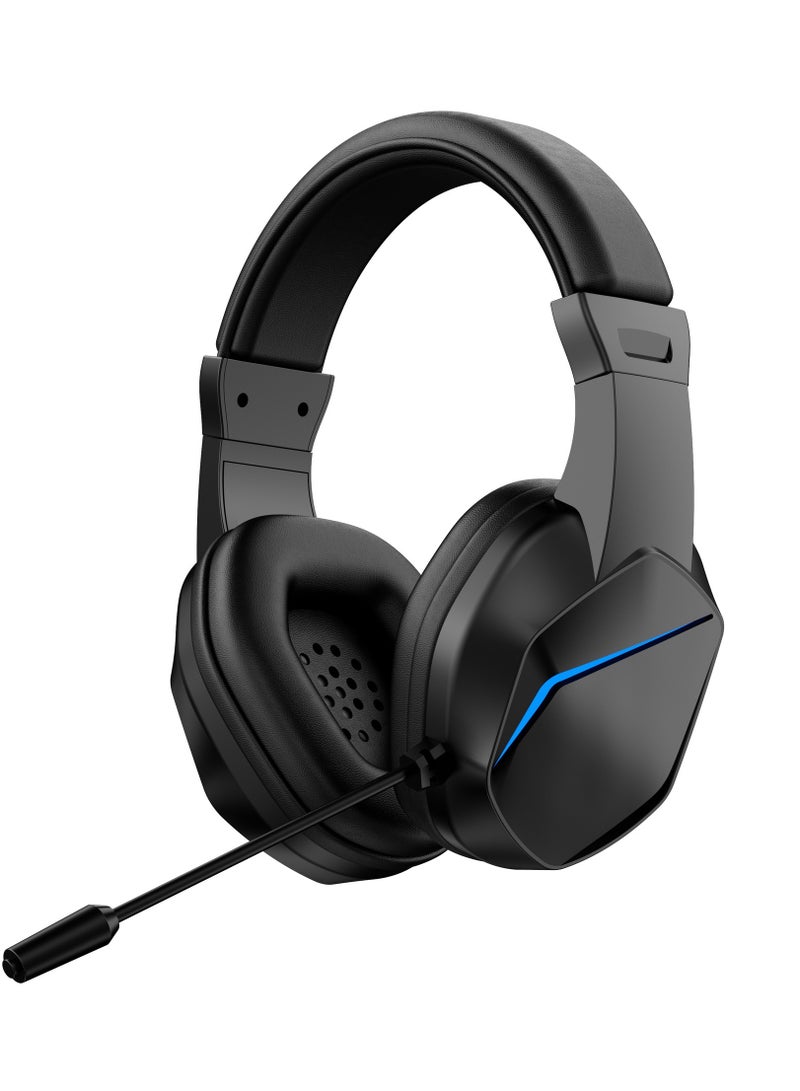 2.4GHz Wireless Gaming Headset Bluetooth 5.4 Gaming Headphones with Noise Canceling Mic, Stereo Sound for for PS5,PS4,Xbox,switch,PC,&mobile device W/3.5mm plug - Image 1