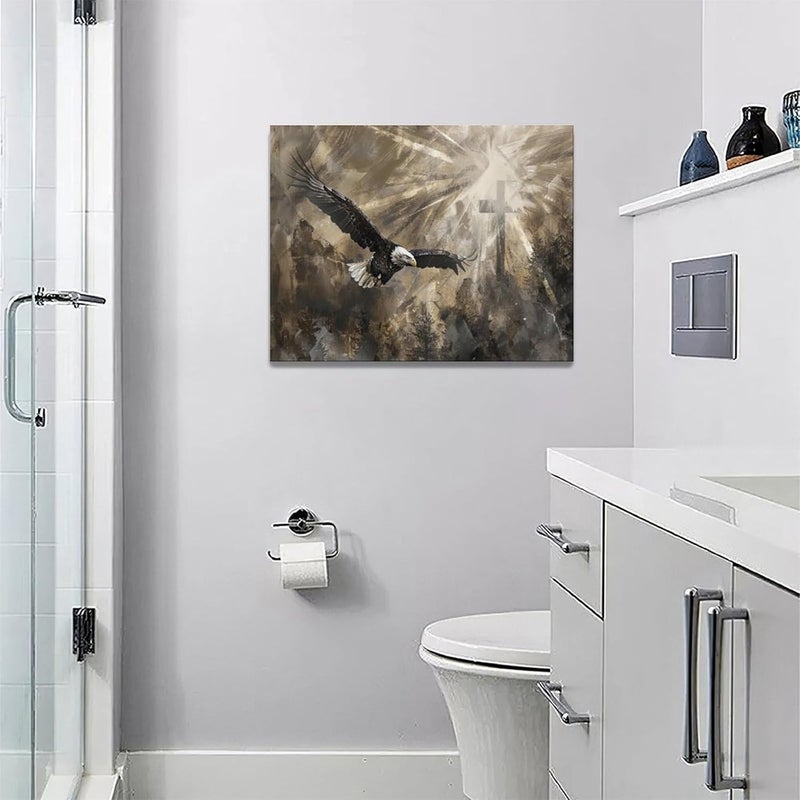 Fuzawet Bald Eagle Canvas Wall Art - Image 5