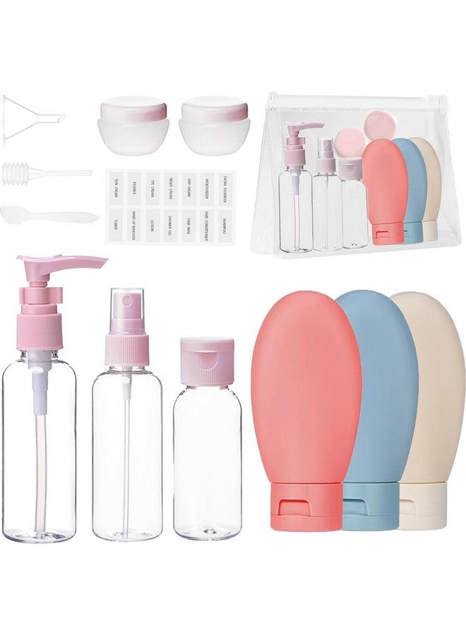 NILKANTH SHOPPERS Travel Bottles Toiletries Leak Proof Refillable Squeezable Liquid Empty Containers (12 Pcs Travel bottle) - Image 1