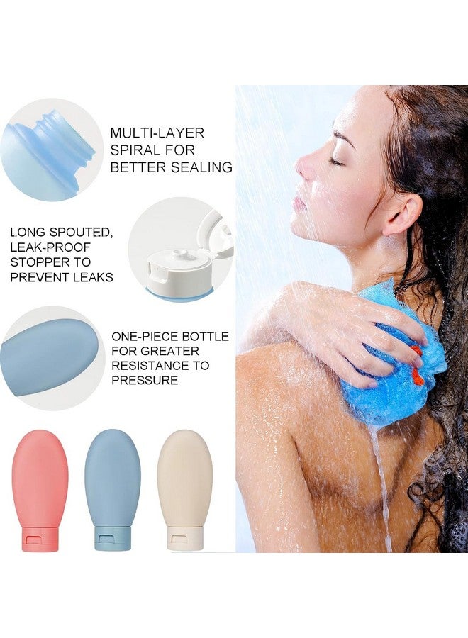 NILKANTH SHOPPERS Travel Bottles Toiletries Leak Proof Refillable Squeezable Liquid Empty Containers (12 Pcs Travel bottle) - Image 4