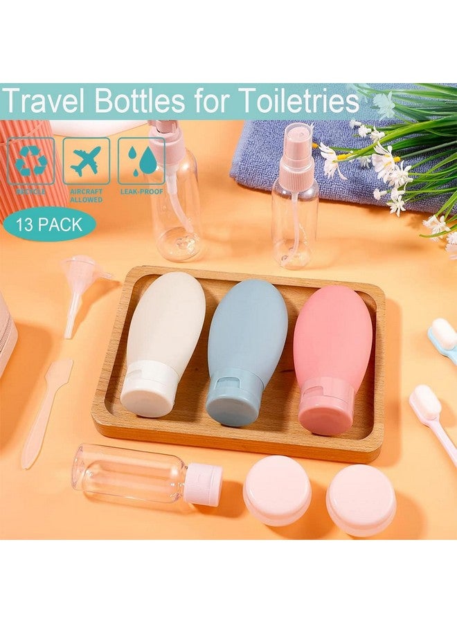 NILKANTH SHOPPERS Travel Bottles Toiletries Leak Proof Refillable Squeezable Liquid Empty Containers (12 Pcs Travel bottle) - Image 2