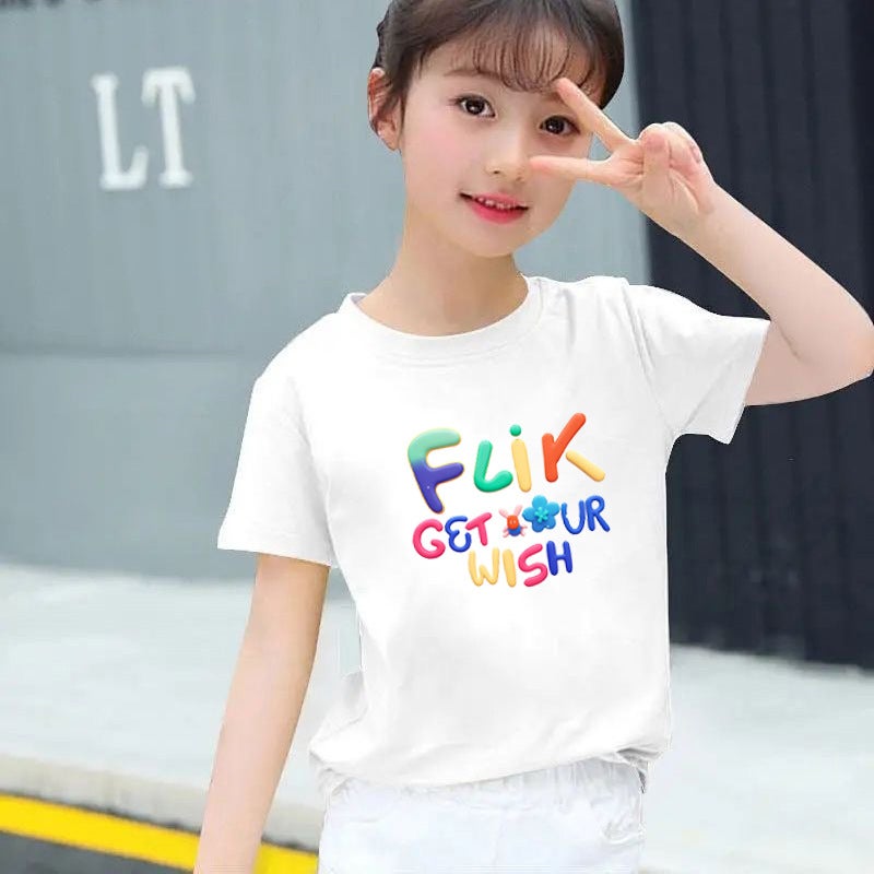 Children's Short-Sleeved Cotton T-Shirt Boys and Girls Tops Breathable Round Neck Printed Summer Half-Sleeved Suitable for Small and Medium-Sized Kidsren - Image 4
