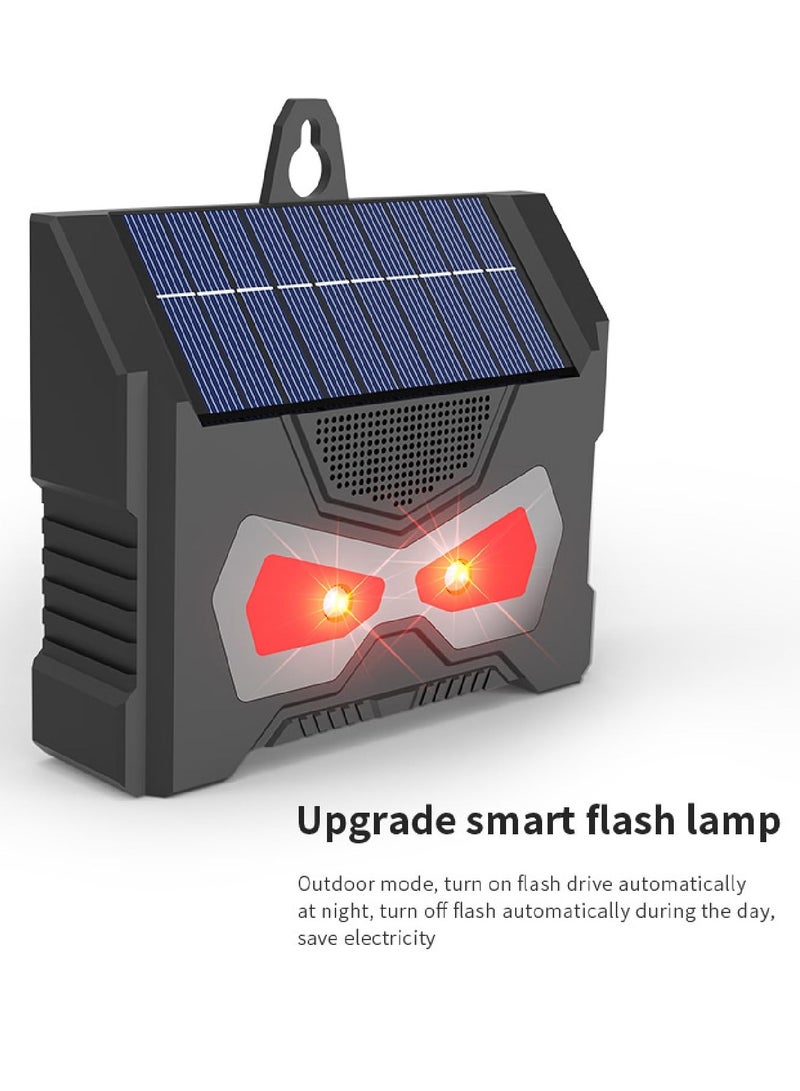 Generic Solar Powered Nighttime Animal Repeller with Motion Detection and Flashing LED Lights for Foxes Rats Dogs and Cats  - Image 4