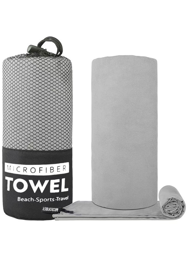 Hot Double-sided Velvet Quick-drying Towel Microfiber Sports Fitness Towel Portable Yoga Swimming