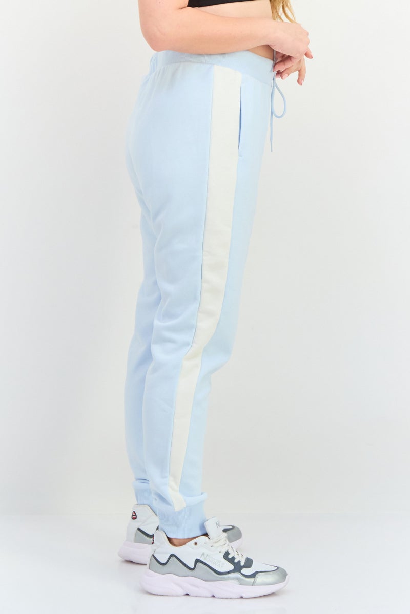 PUMA Women Slim Fit Running Sweatpants, Icy Blue - Image 2