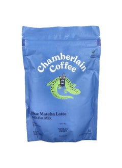 Chamberlain Coffee Chamberlain Coffee, Blue Matcha Latte with Oat Milk, 10 oz (283 g)  - Image 1