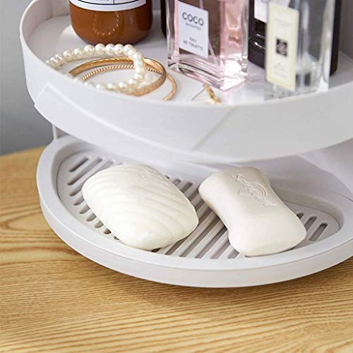 FEELING MALL Corner Shelf,Corner Ladder Shelf for Living Room,Corner Shower Shelf Waterproof for Bathroom Storage,Shower Caddy for Medium Bathroom,Multipurpose Corner Shelving for Small Spaces,White - Image 3
