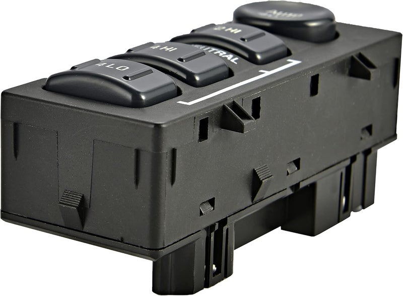 RLP 4WD Switch 4 Wheel Drive Selector 4x4 Transfer Case Switch Compatible with 1999-2002 Chevy Avalanche Silverado Suburban Tahoe GMC Sierra Yukon Replacement for 19168767 15709327 901-062 - Image 4
