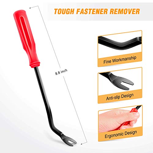 GOOACC 100PCS 6.5mm 7mm 9mm Compatible with Toyota Push Type Retainer 90467-10183,Engine Under Cover Push-Type Retainer for Lexus&Toyota Clips 90467-07201,for Toyota 52161-02020 Bonus Fastener Remover - Image 5