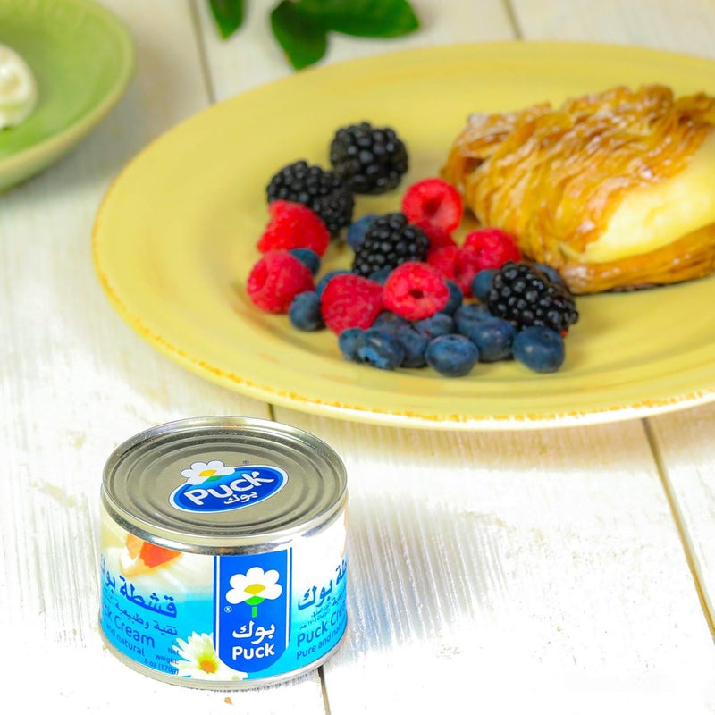 Puck Pure and Natural Cream, Fresh N Creamy, Great for Savory and Sweet Dishes, 6oz (Pack of 3) - Image 4