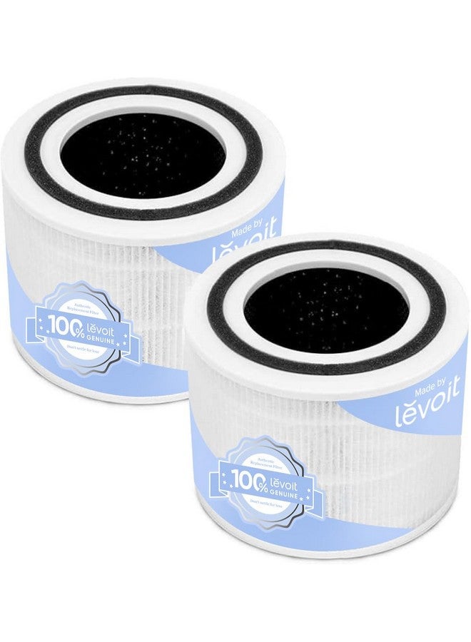 LEVOIT LEVOIT Genuine Core300-P Replacement Filter, Core 300-RF Air Purifier Core300S Filters, Supports HEPA Sleep Mode, High-Efficiency Activated Carbon for Removal of Smoke, Odor, Allergens, Pollen,2 Pack  - Image 1