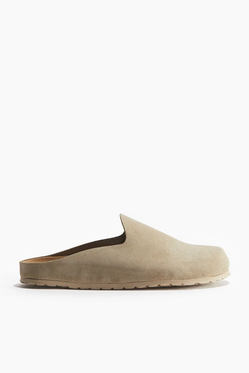 H&M Suede mules