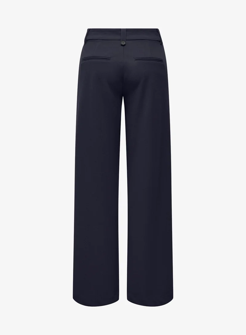 Only Casual Hight Waist Wide Leg Trousers