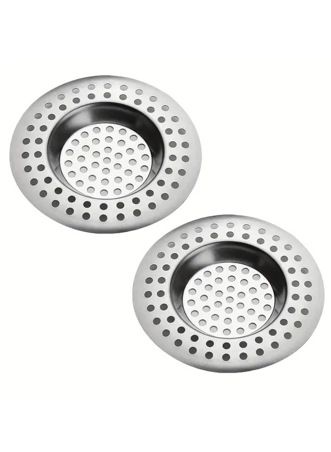 Stainless Steel Kitchen Sink Strainer Plug Drain Protector Hair Catcher 1pc - Image 2