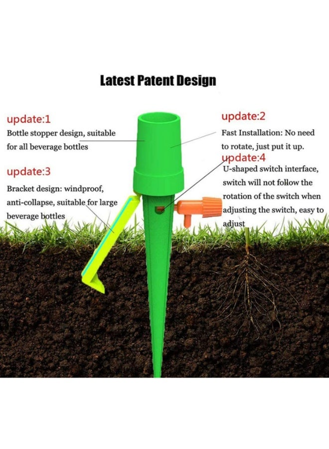 8PCS Plant Self Watering Spikes Plant Watering Devices for Indoor Outdoor Plants Automatic Plant Waterer with Slow Release Control Valve Switch - Image 3