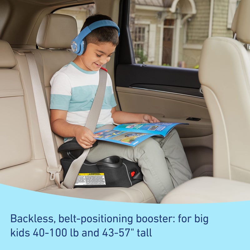 Graco® TurboBooster® LX Backless Booster with Affix Latch | Backless Booster Seat for Big Kids Transitioning to Vehicle Seat Belt (Rio) - Image 2