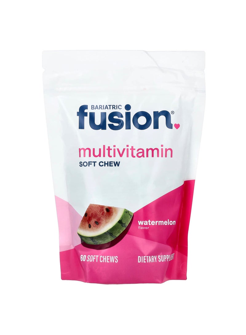 Multivitamin Soft Chew, Watermelon, 60 Soft Chews