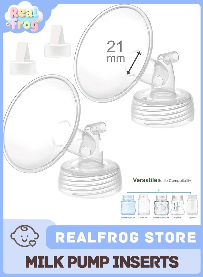 Realfrog Flange And Duckbill Valve Compatible With Spectra S1 Spectra S2 Spectra 9 Plus Replace Pump Parts 21mm Spectra Flange Spectra Duckbill Valve - Image 1